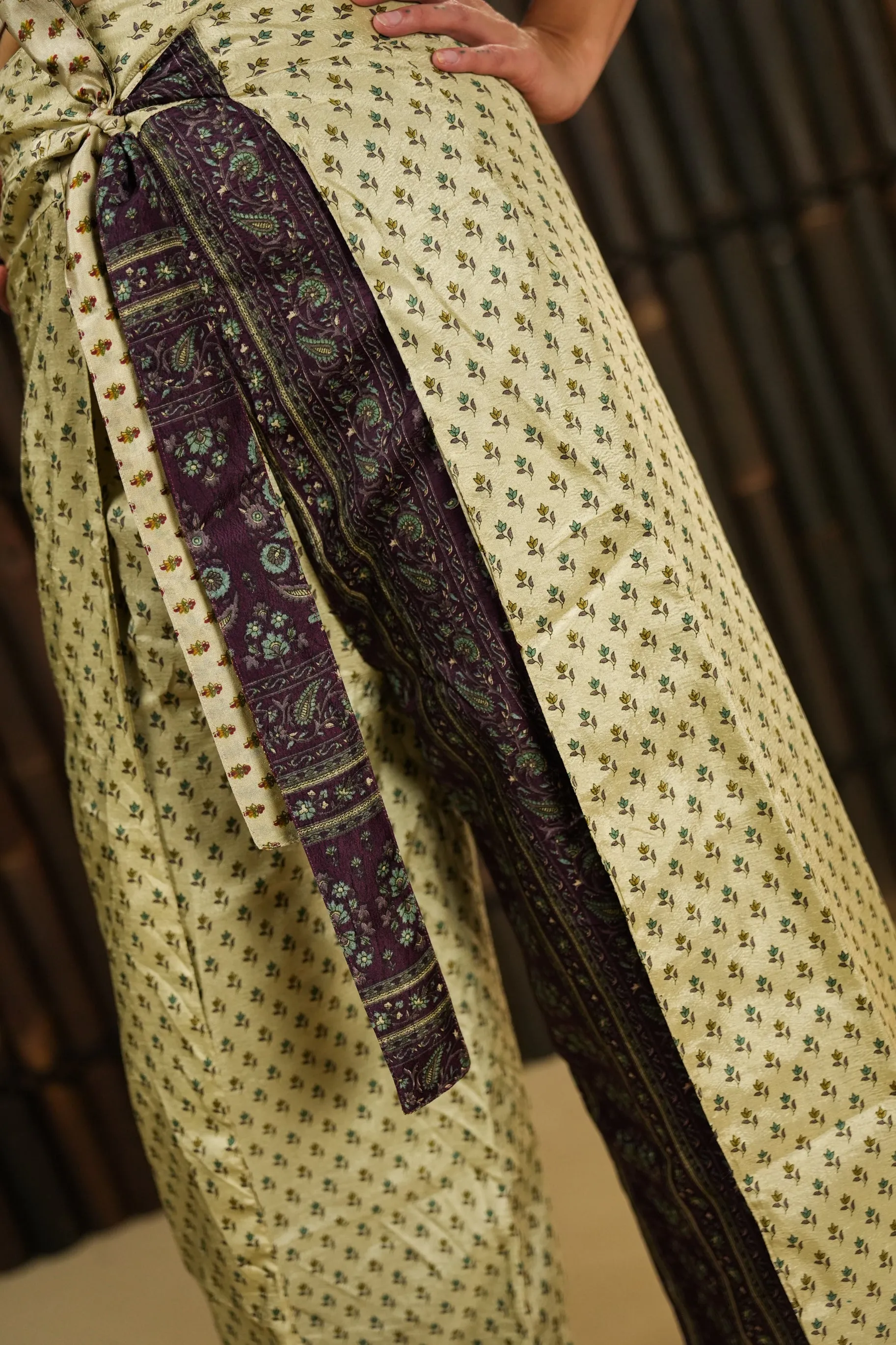 Reversible Wrap Trousers 'Kaizen' Short