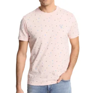 Six Valves cotton t-shirt rose pink