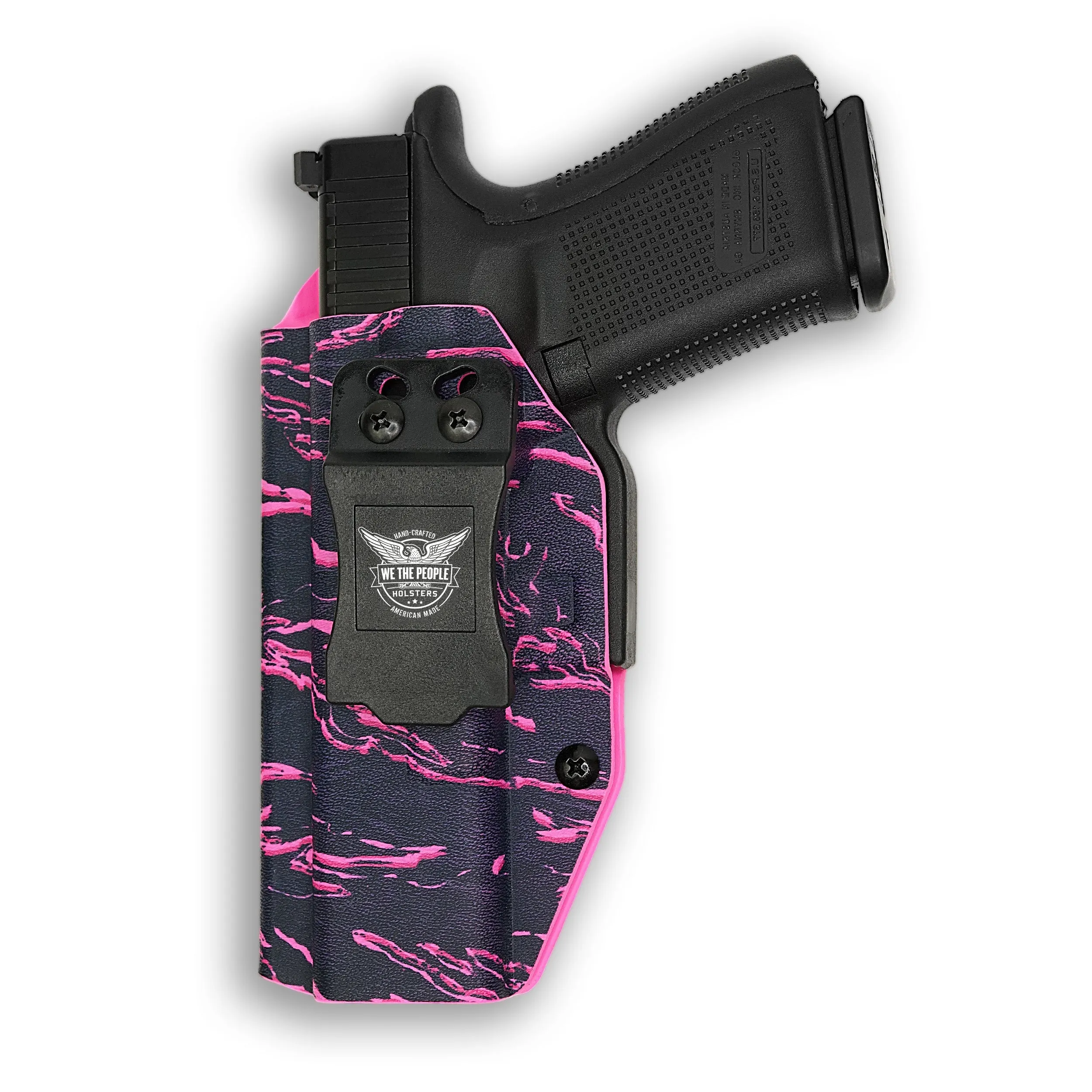 Smith & Wesson M&P Shield / M2.0 / Plus 9mm/.40/30 Super Carry with Crimson Trace LG489G Laser IWB Holster