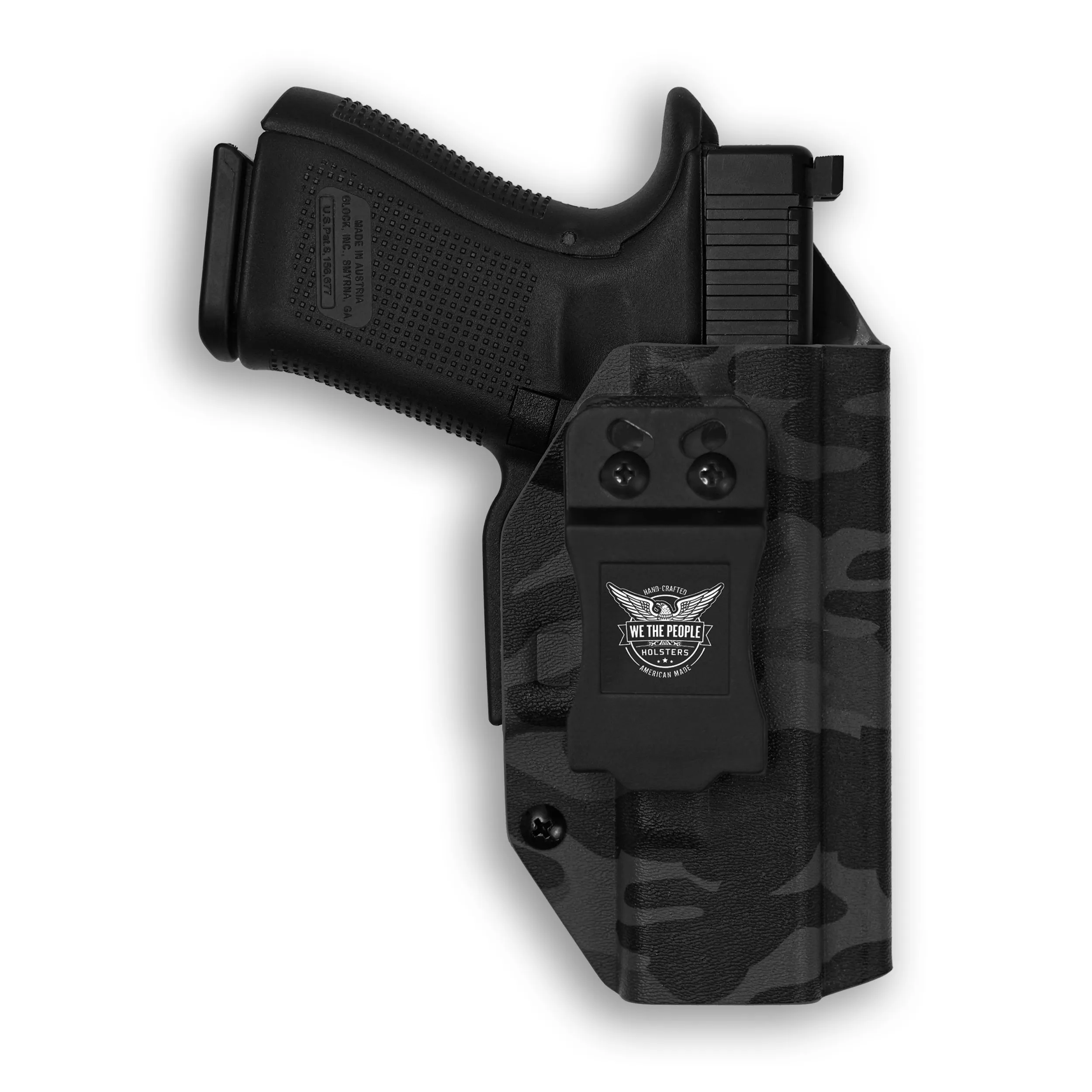 Smith & Wesson M&P Shield / M2.0 / Plus 9mm/.40/30 Super Carry with Crimson Trace LG489G Laser IWB Holster