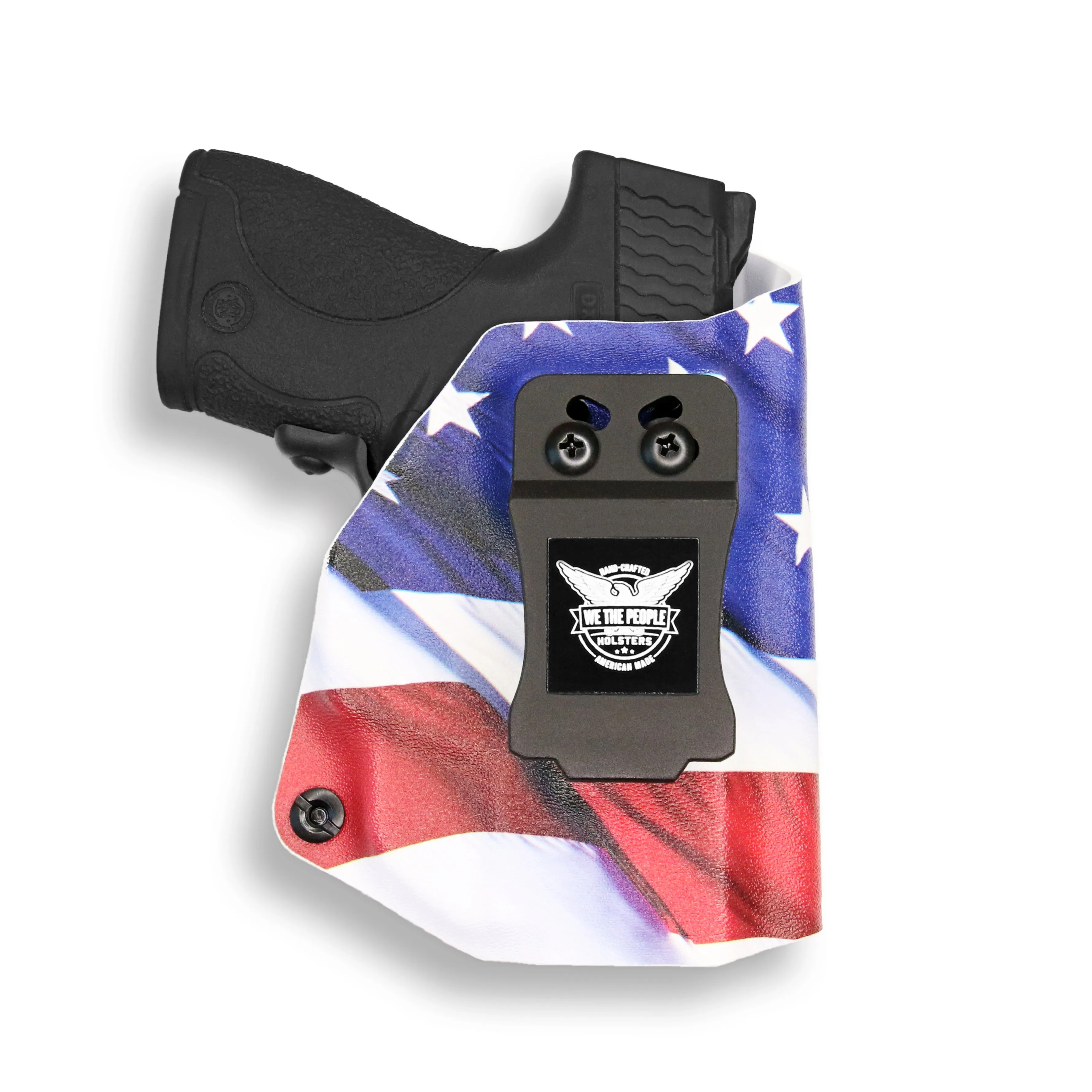 Smith & Wesson M&P Shield / M2.0 / Plus 9mm/.40/30 Super Carry with Crimson Trace LG489G Laser IWB Holster