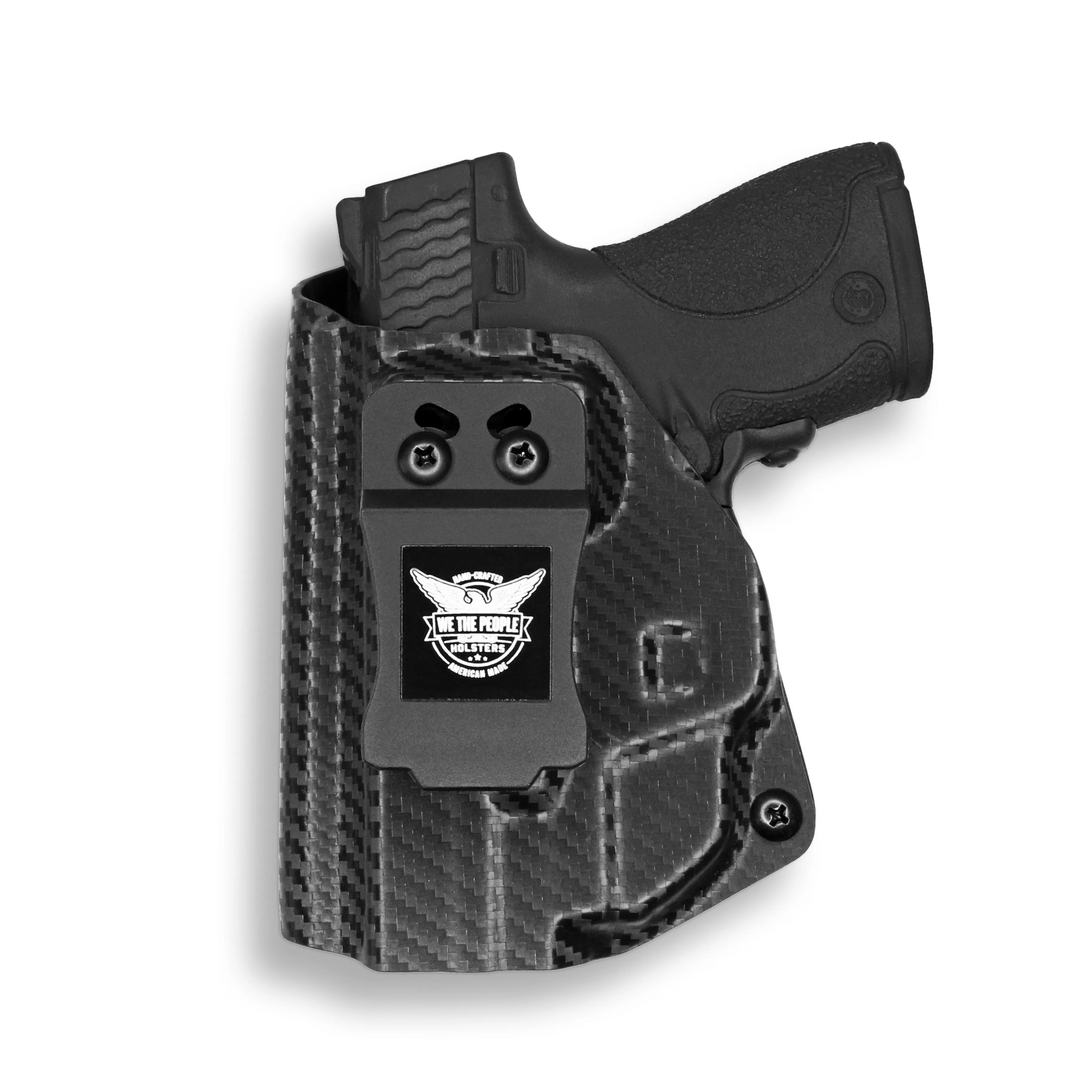 Smith & Wesson M&P Shield / M2.0 / Plus 9mm/.40/30 Super Carry with Crimson Trace LG489G Laser IWB Holster