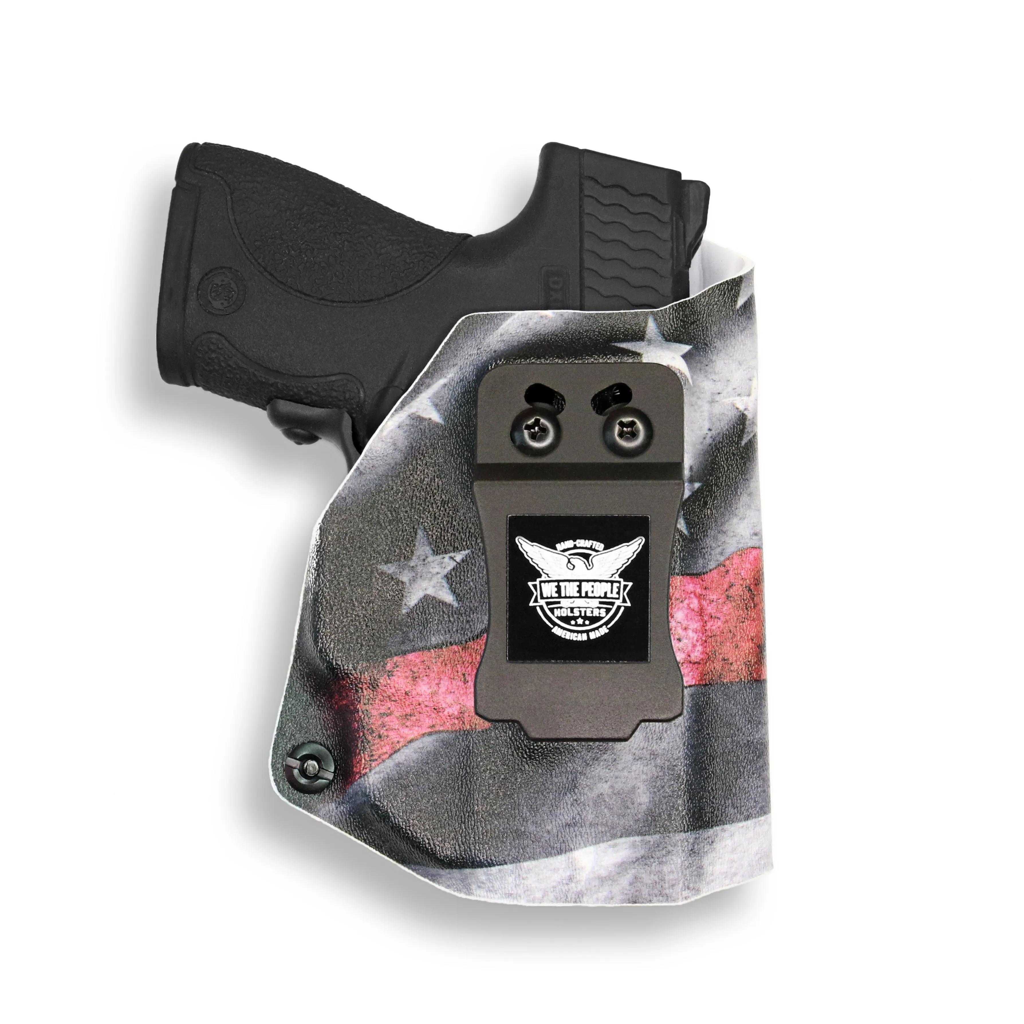 Smith & Wesson M&P Shield / M2.0 / Plus 9mm/.40/30 Super Carry with Crimson Trace LG489G Laser IWB Holster