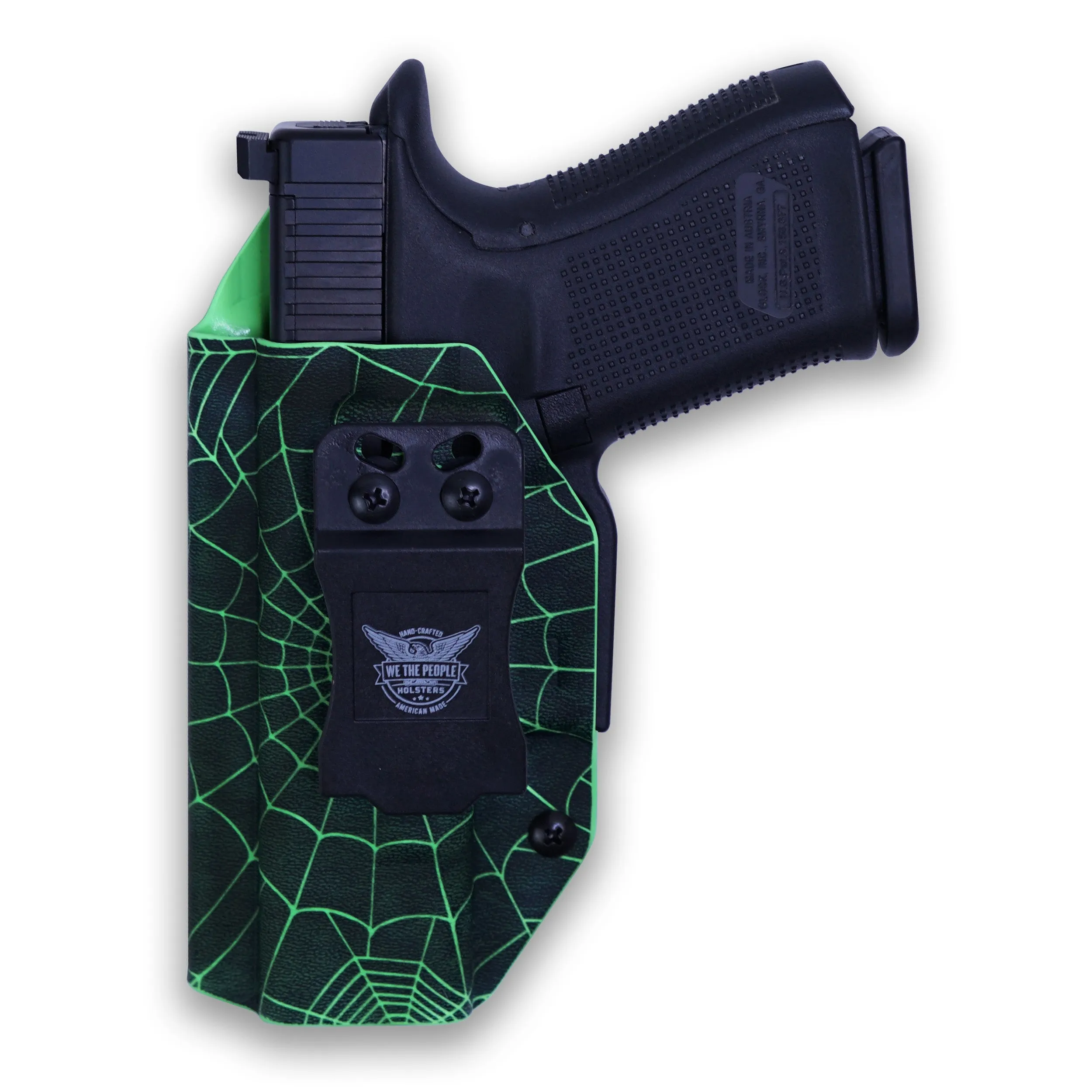Smith & Wesson M&P Shield / M2.0 / Plus 9mm/.40/30 Super Carry with Crimson Trace LG489G Laser IWB Holster