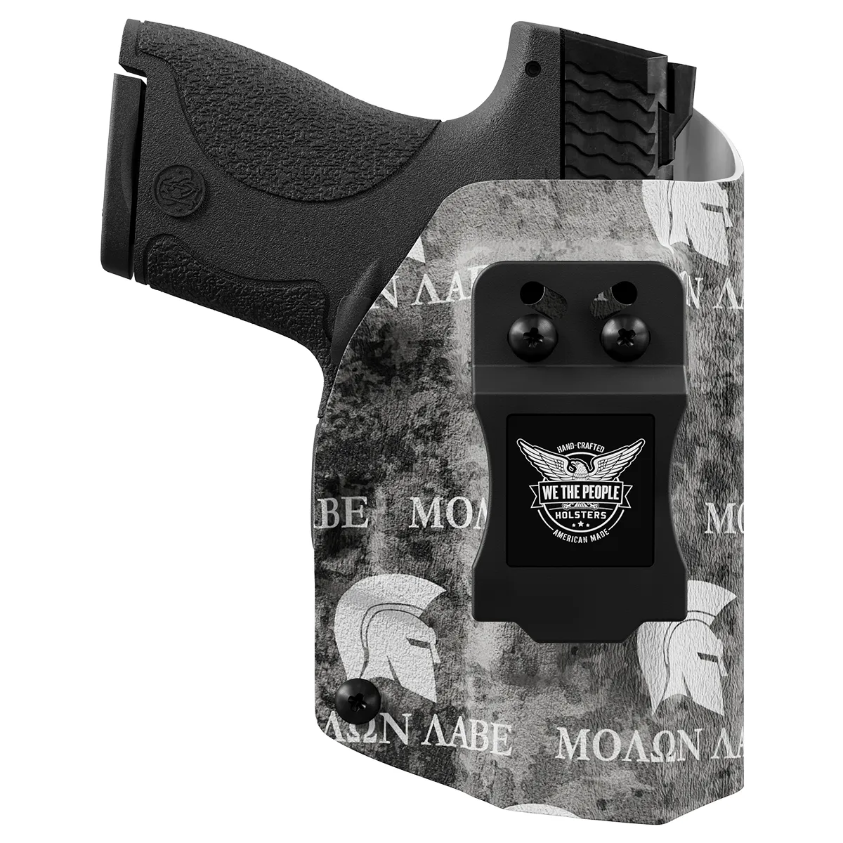 Smith & Wesson M&P Shield / M2.0 / Plus 9mm/.40/30 Super Carry with Crimson Trace LG489G Laser IWB Holster