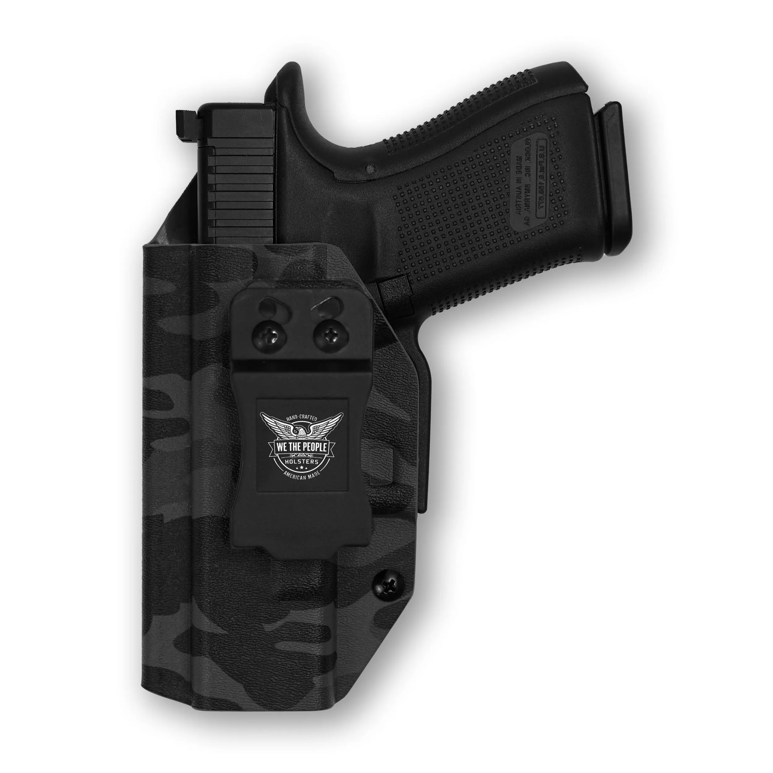 Smith & Wesson M&P Shield / M2.0 / Plus 9mm/.40/30 Super Carry with Crimson Trace LG489G Laser IWB Holster