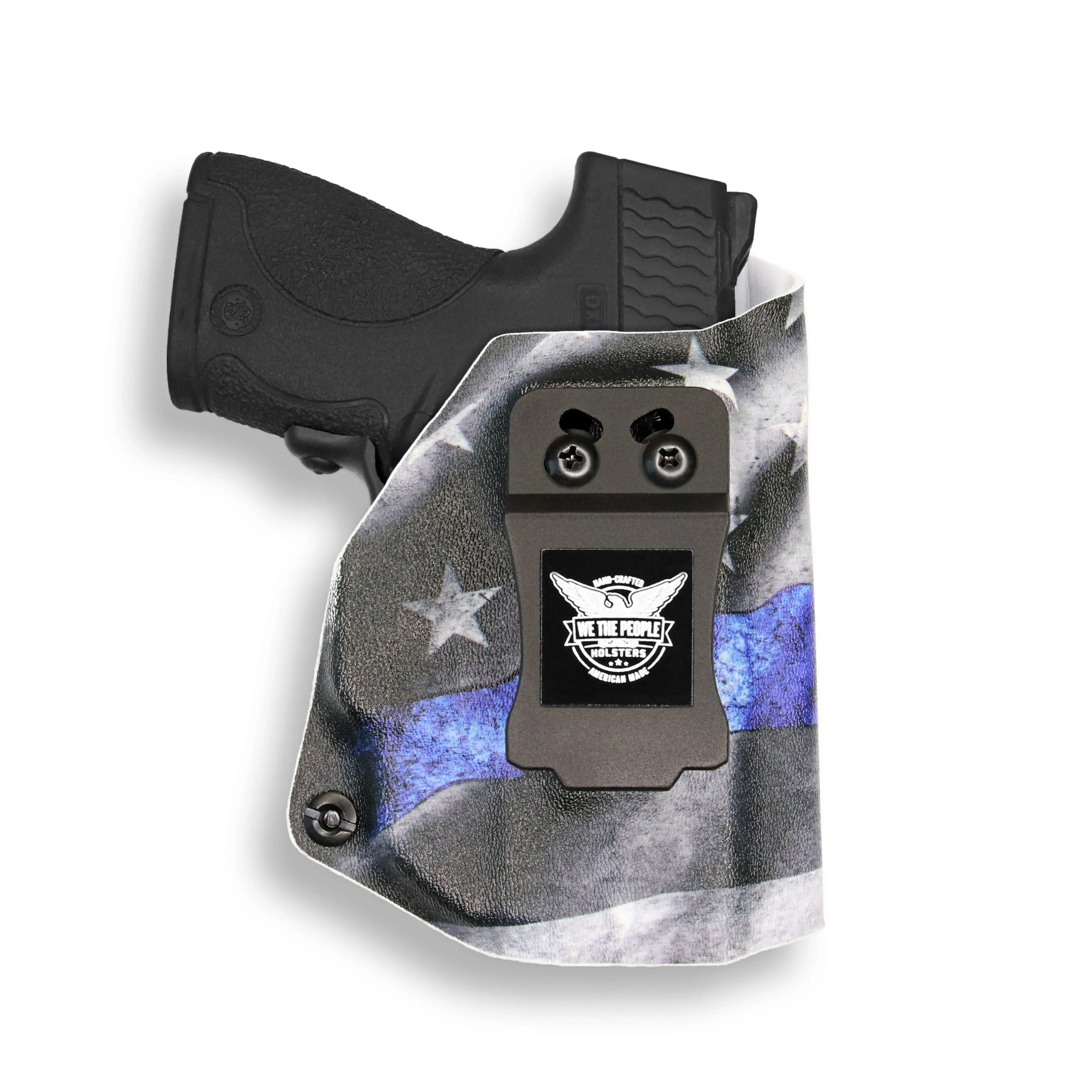Smith & Wesson M&P Shield / M2.0 / Plus 9mm/.40/30 Super Carry with Crimson Trace LG489G Laser IWB Holster