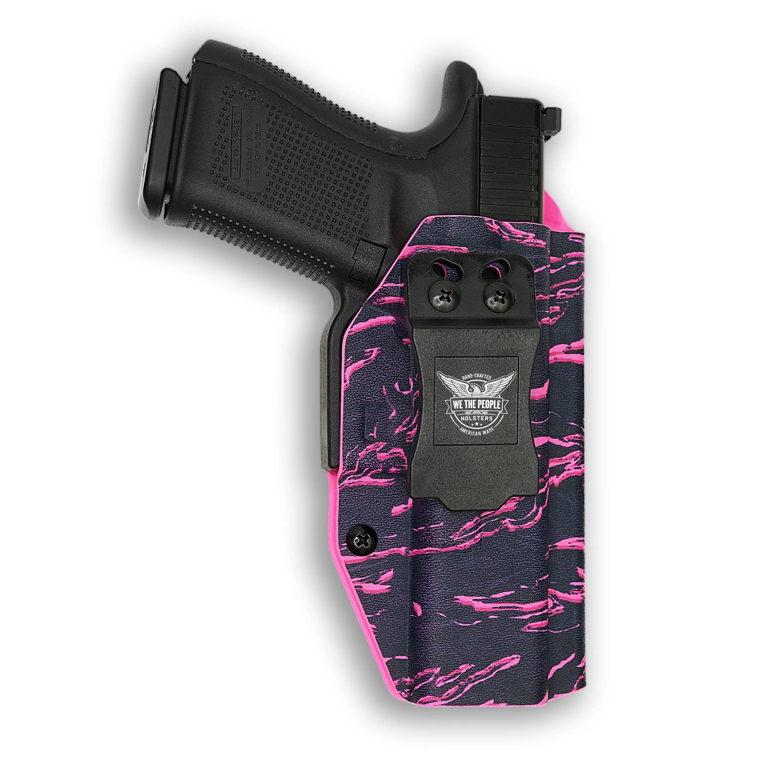 Smith & Wesson M&P Shield / M2.0 / Plus 9mm/.40/30 Super Carry with Crimson Trace LG489G Laser IWB Holster
