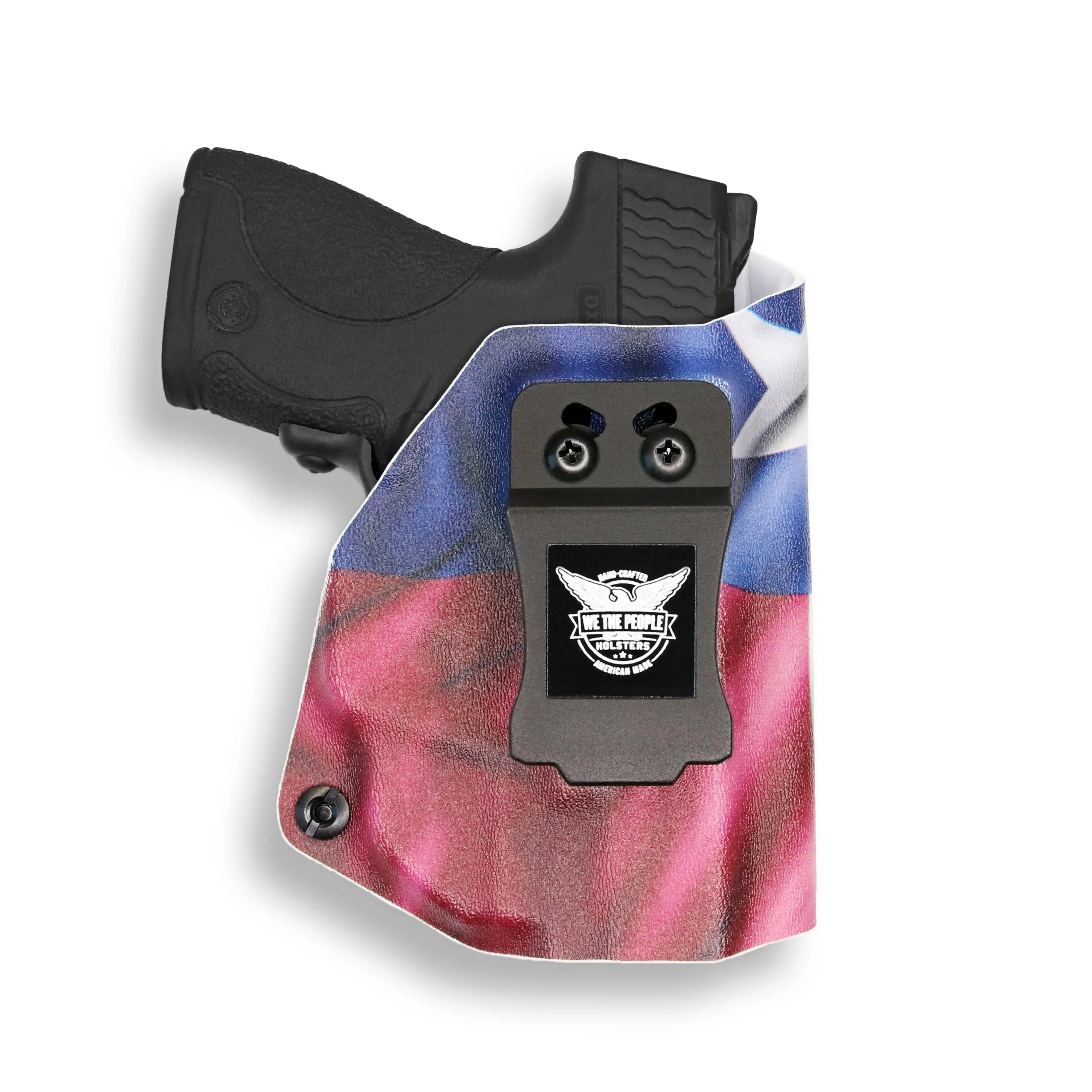 Smith & Wesson M&P Shield / M2.0 / Plus 9mm/.40/30 Super Carry with Crimson Trace LG489G Laser IWB Holster