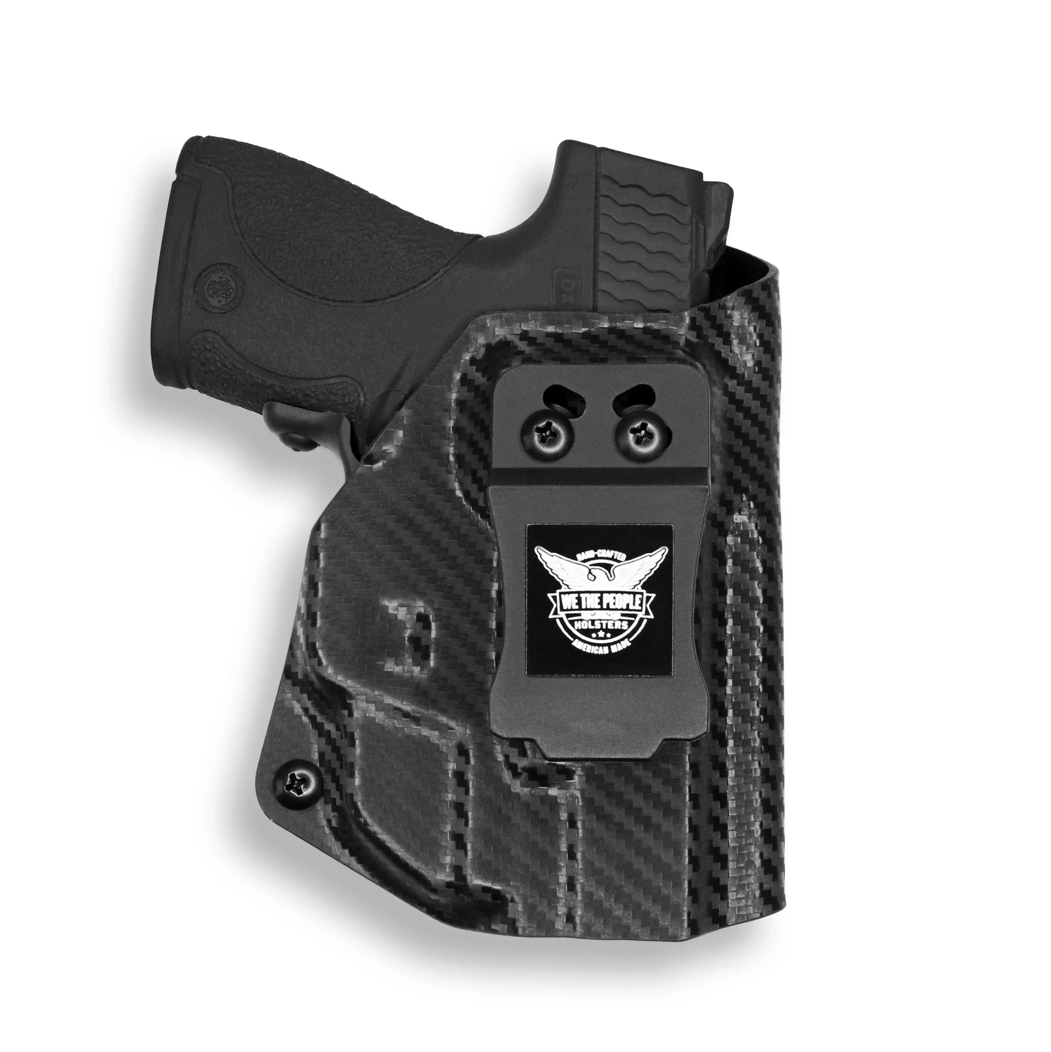Smith & Wesson M&P Shield / M2.0 / Plus 9mm/.40/30 Super Carry with Crimson Trace LG489G Laser IWB Holster