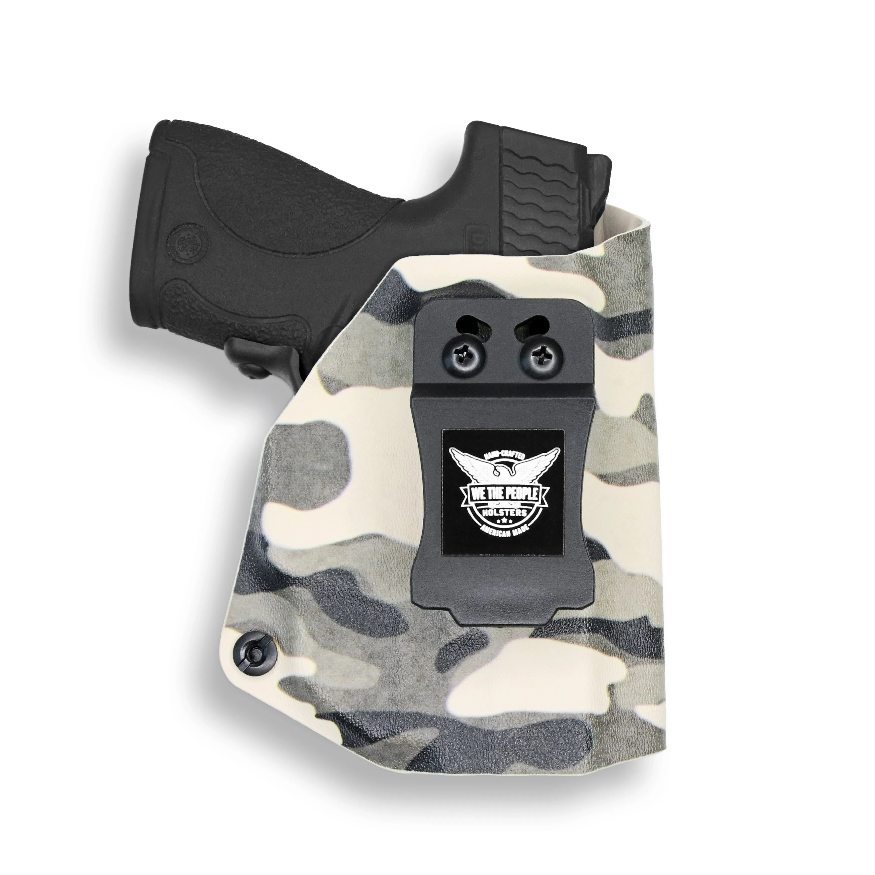 Smith & Wesson M&P Shield / M2.0 / Plus 9mm/.40/30 Super Carry with Crimson Trace LG489G Laser IWB Holster