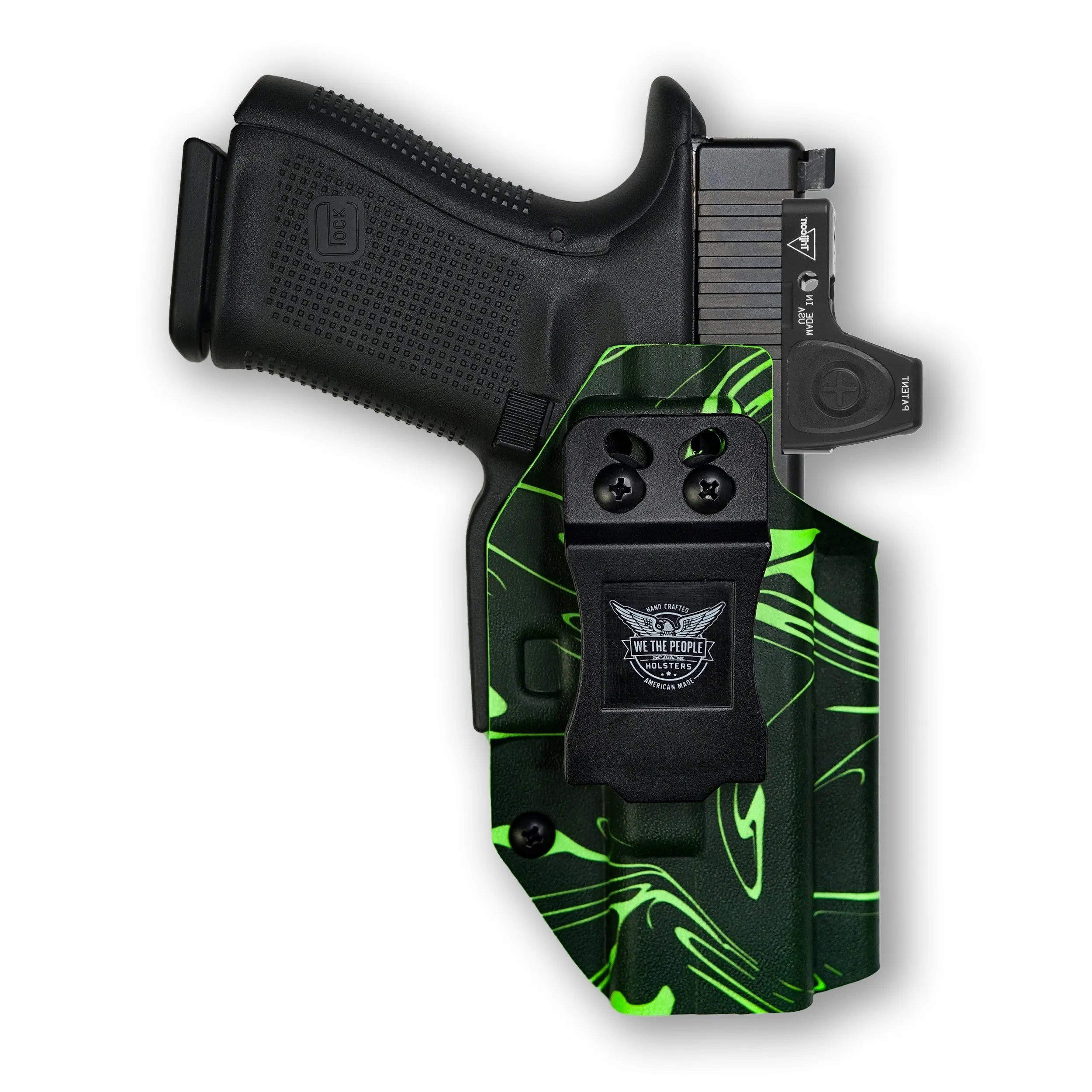 Smith & Wesson M&P Shield / M2.0 with Integrated Crimson Trace Laser / Plus 9mm/.40/30 Super Carry IWB Holster