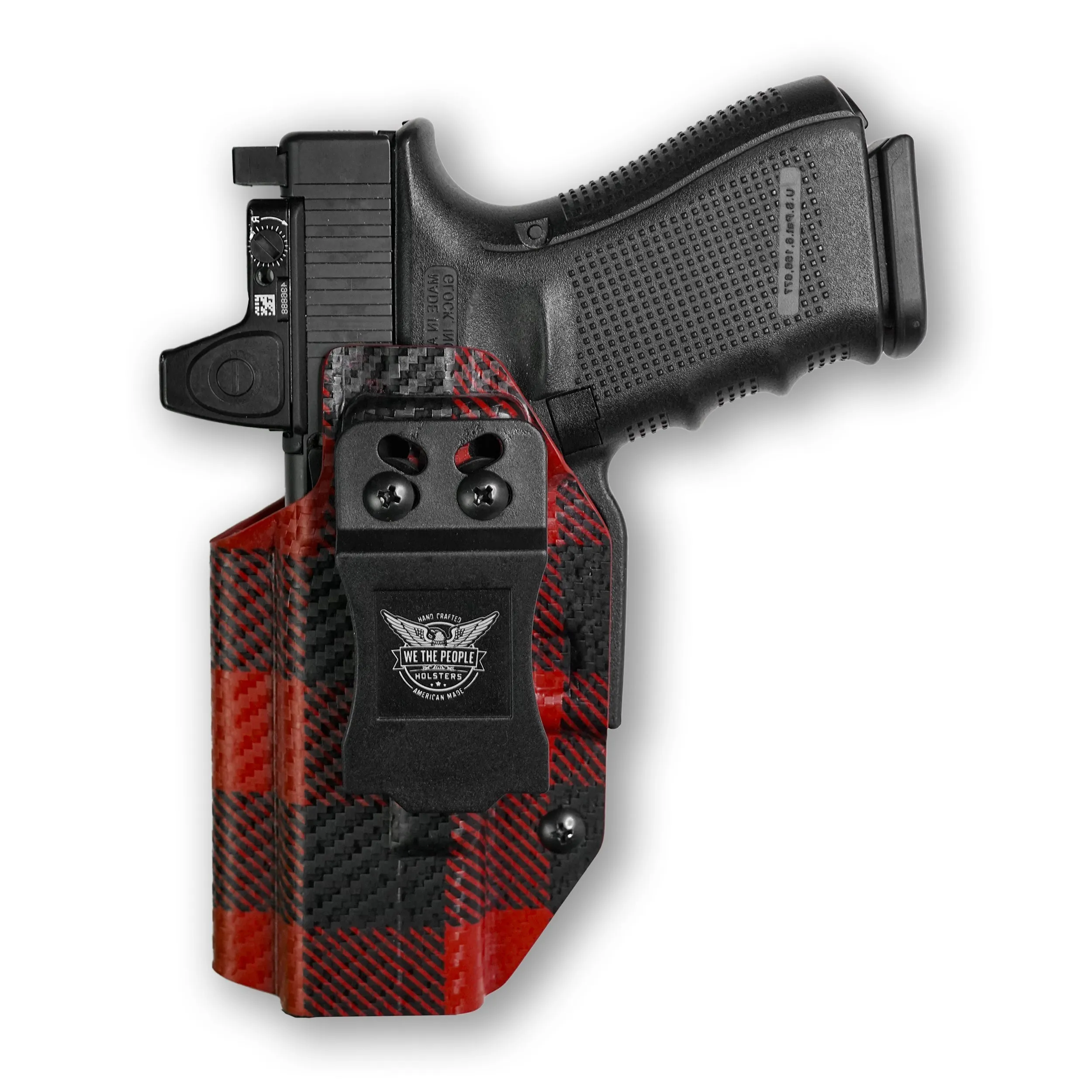 Smith & Wesson M&P Shield / M2.0 with Integrated Crimson Trace Laser / Plus 9mm/.40/30 Super Carry IWB Holster