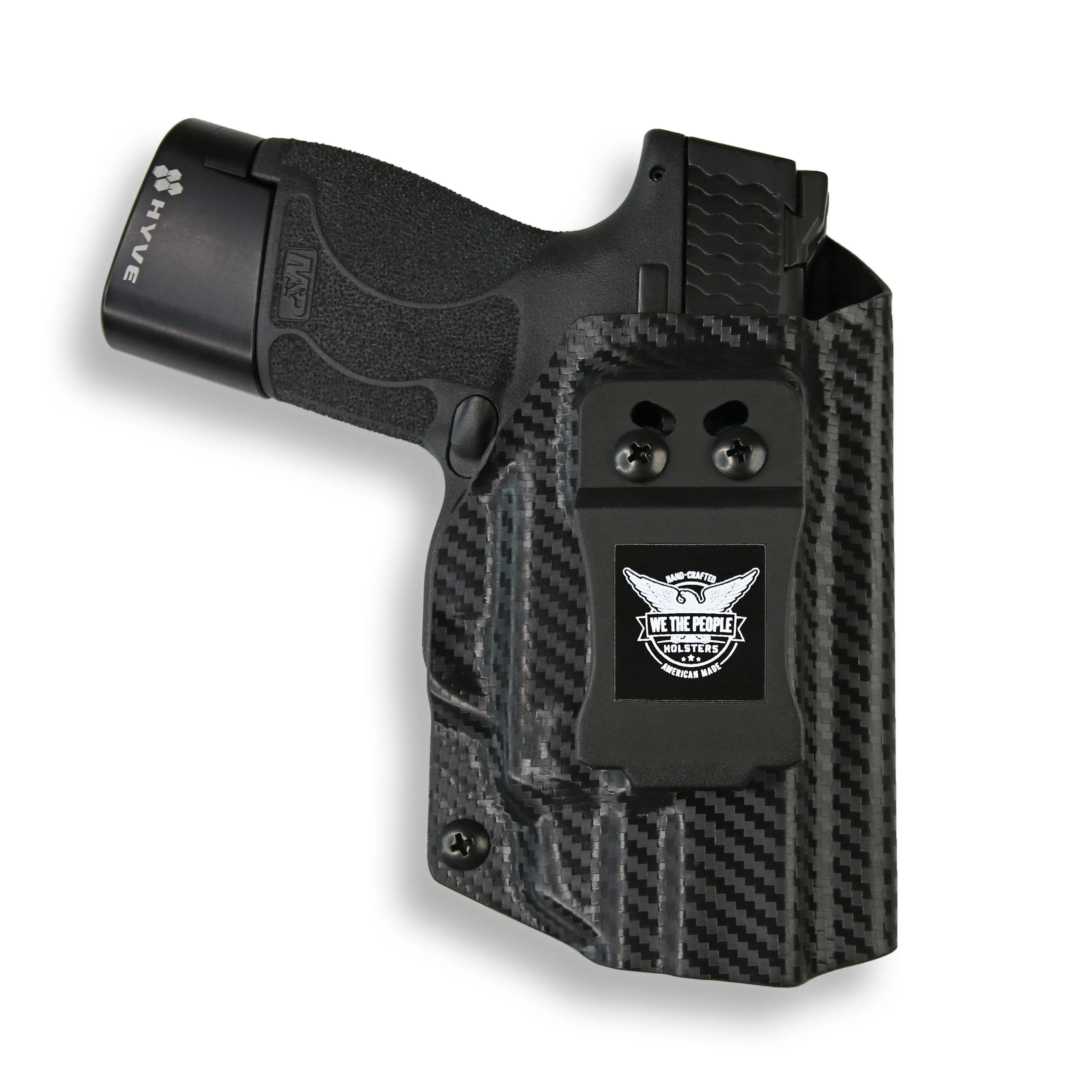 Smith & Wesson M&P Shield / M2.0 with Integrated Crimson Trace Laser / Plus 9mm/.40/30 Super Carry IWB Holster
