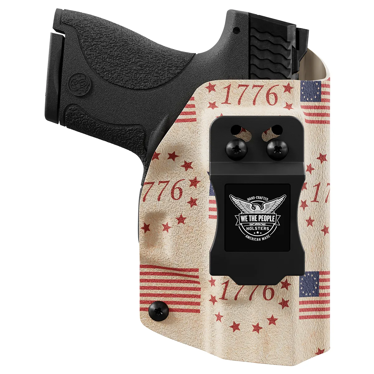 Smith & Wesson M&P Shield / M2.0 with Integrated Crimson Trace Laser / Plus 9mm/.40/30 Super Carry IWB Holster