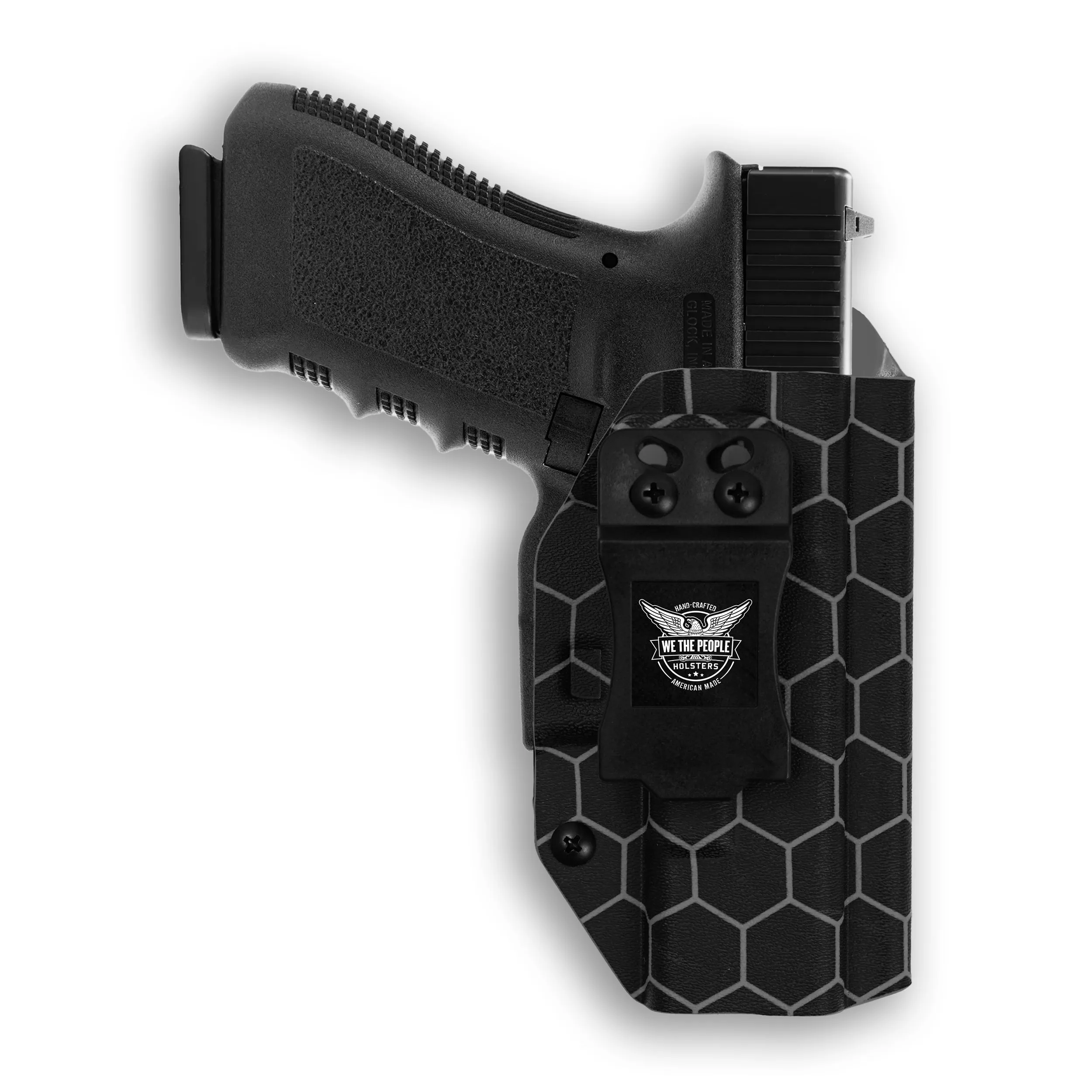 Smith & Wesson M&P Shield / M2.0 with Integrated Crimson Trace Laser / Plus 9mm/.40/30 Super Carry IWB Holster