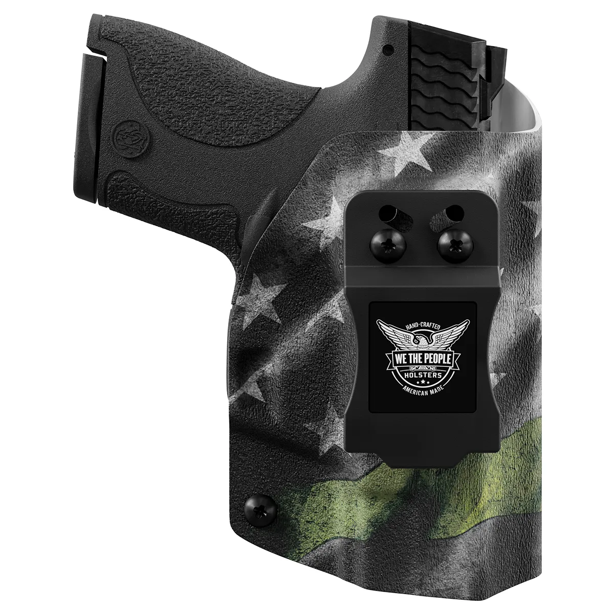 Smith & Wesson M&P Shield / M2.0 with Integrated Crimson Trace Laser / Plus 9mm/.40/30 Super Carry IWB Holster