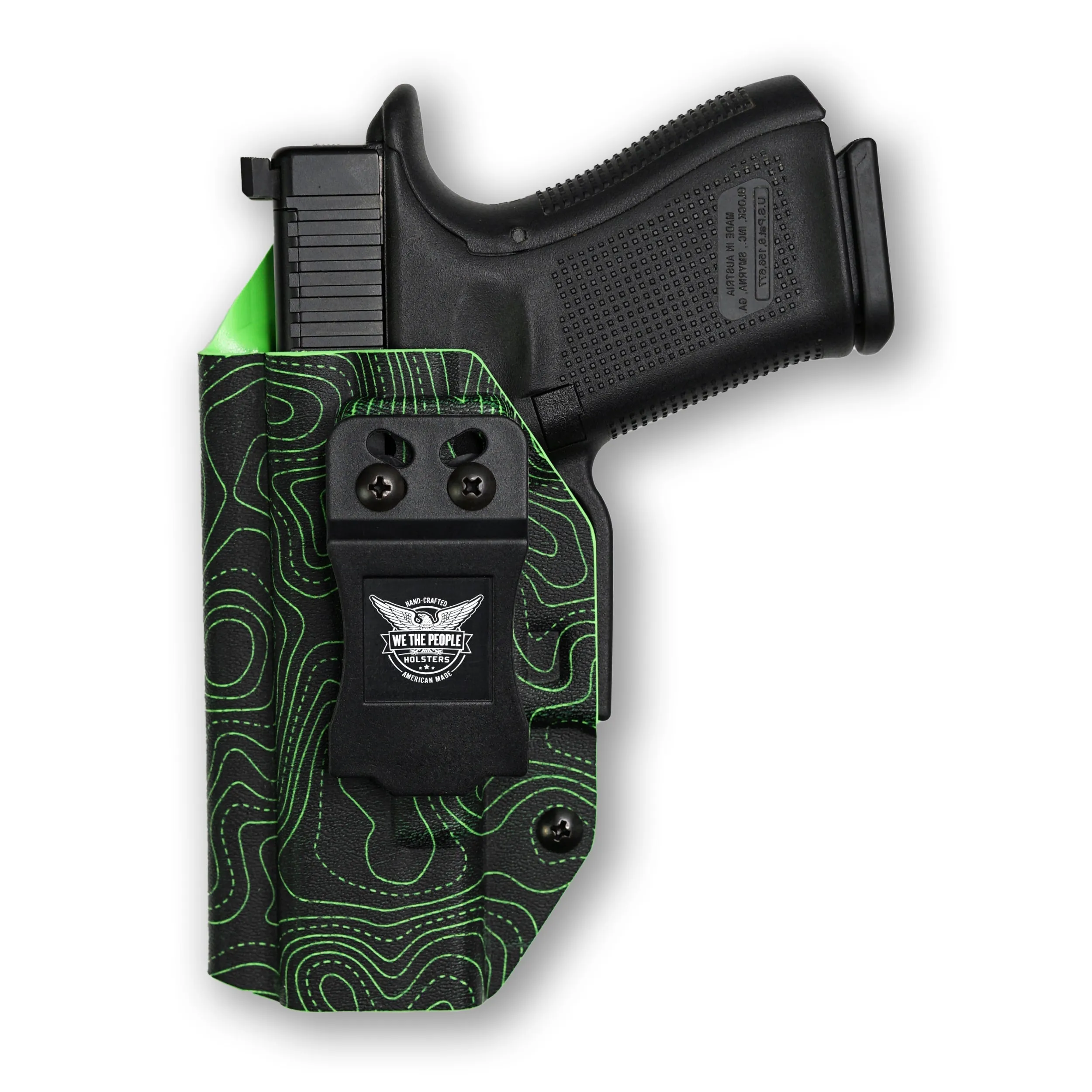 Smith & Wesson M&P Shield / M2.0 with Integrated Crimson Trace Laser / Plus 9mm/.40/30 Super Carry IWB Holster
