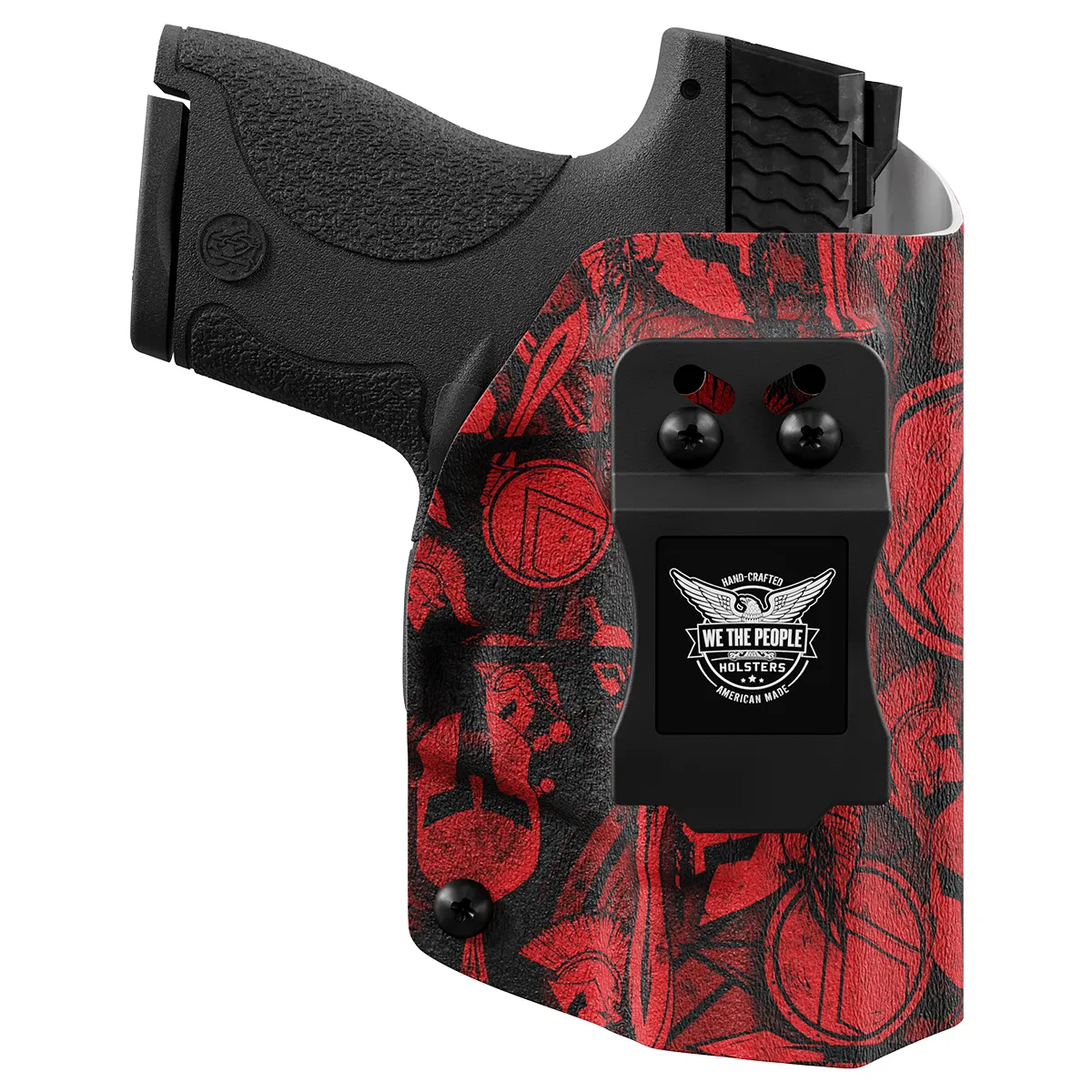 Smith & Wesson M&P Shield / M2.0 with Integrated Crimson Trace Laser / Plus 9mm/.40/30 Super Carry IWB Holster
