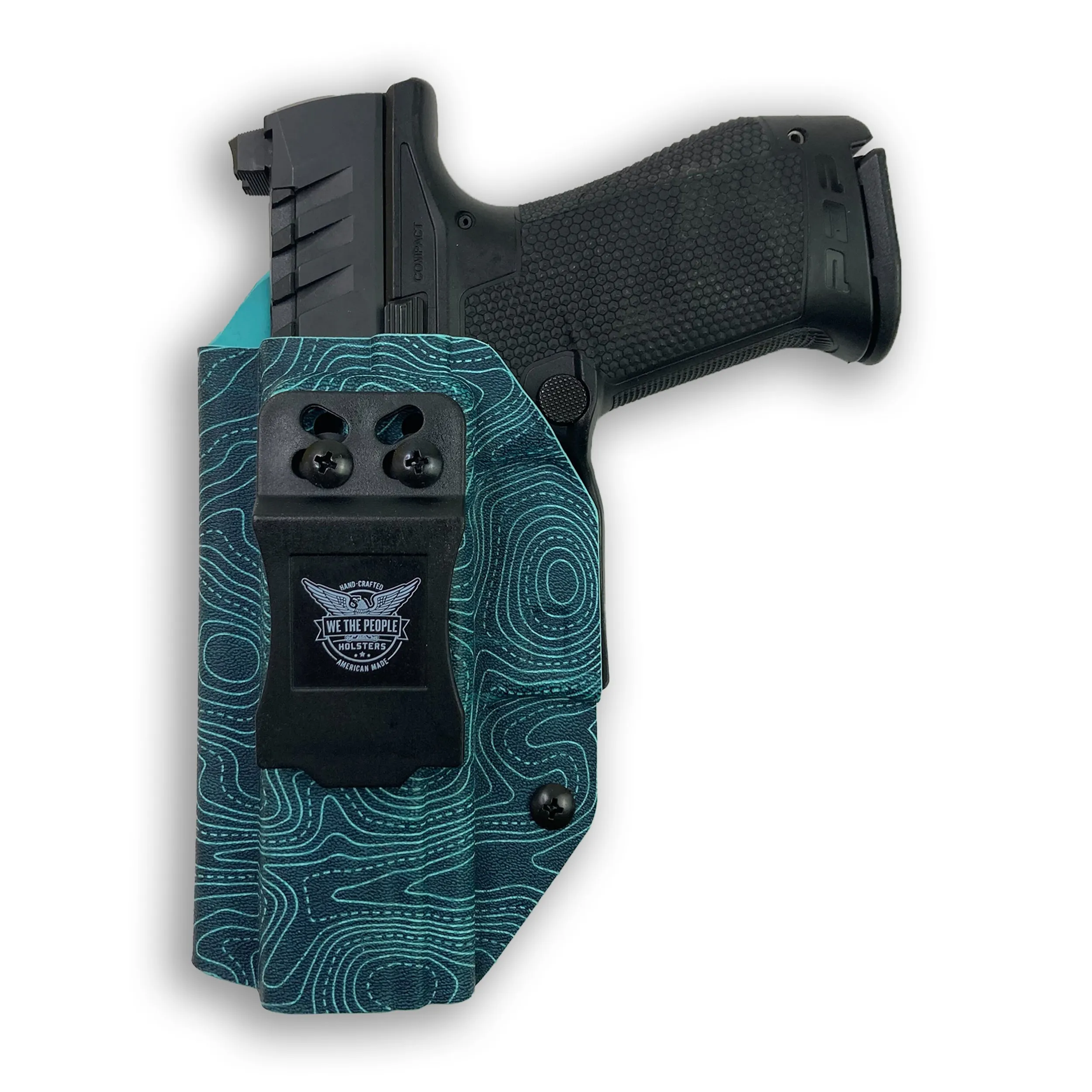 Smith & Wesson M&P Shield / M2.0 with Integrated Crimson Trace Laser / Plus 9mm/.40/30 Super Carry IWB Holster