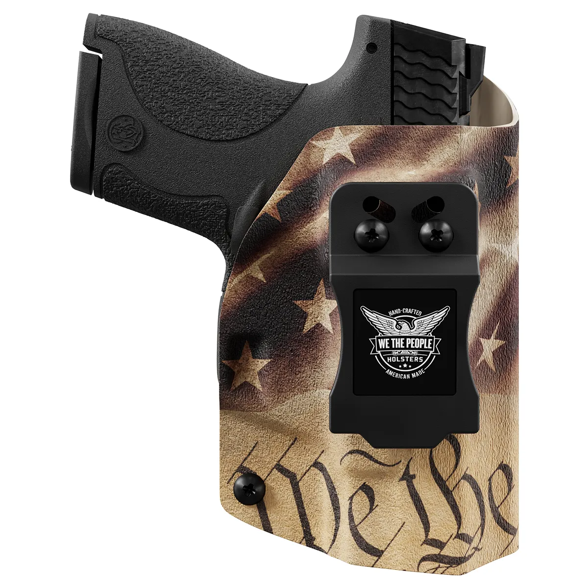 Smith & Wesson M&P Shield / M2.0 with Integrated Crimson Trace Laser / Plus 9mm/.40/30 Super Carry IWB Holster