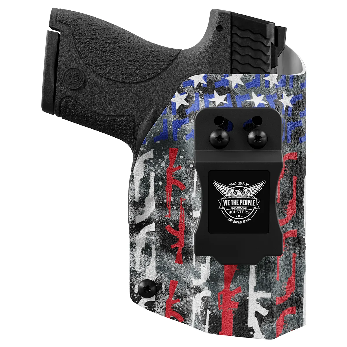 Smith & Wesson M&P Shield / M2.0 with Integrated Crimson Trace Laser / Plus 9mm/.40/30 Super Carry IWB Holster