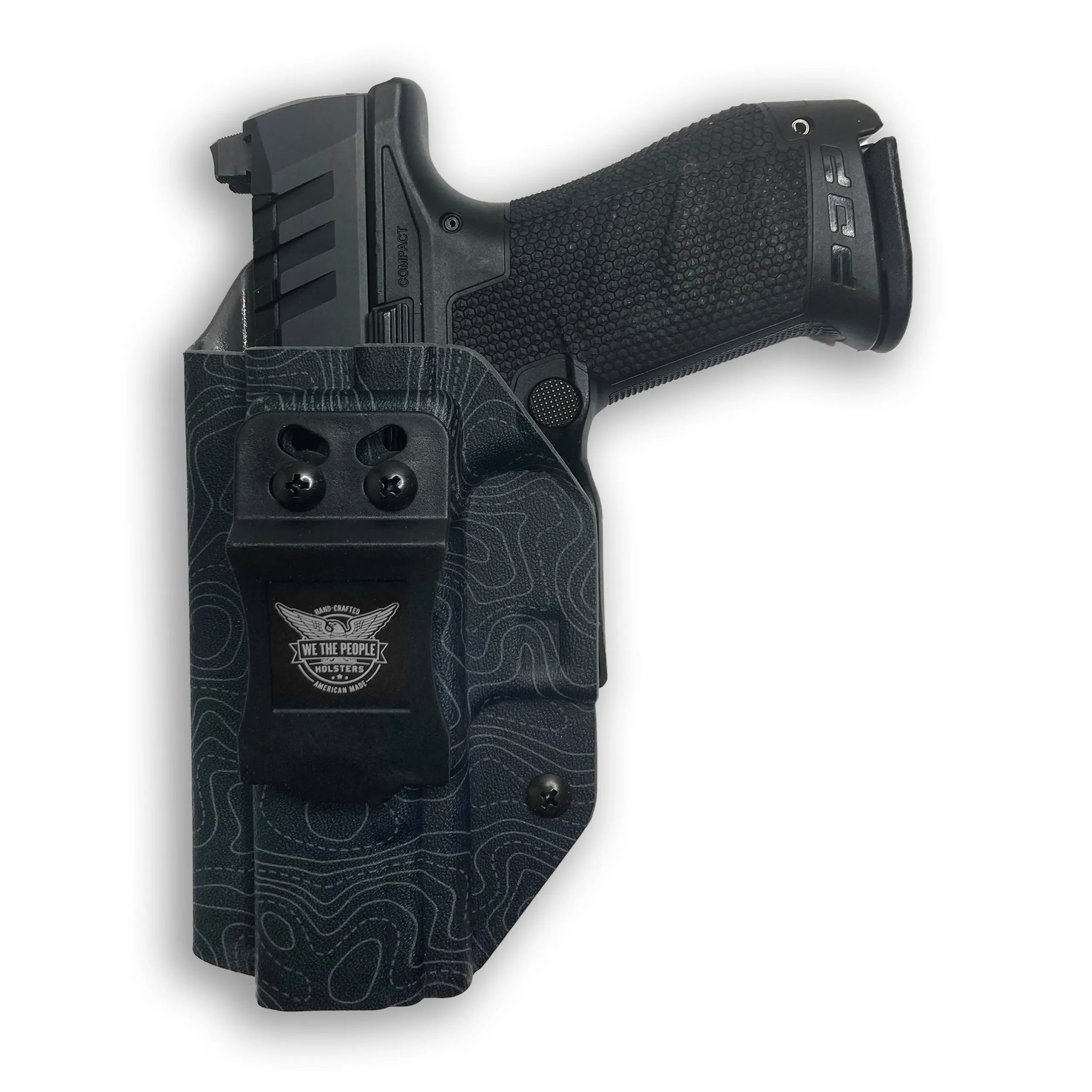 Smith & Wesson M&P Shield / M2.0 with Integrated Crimson Trace Laser / Plus 9mm/.40/30 Super Carry IWB Holster