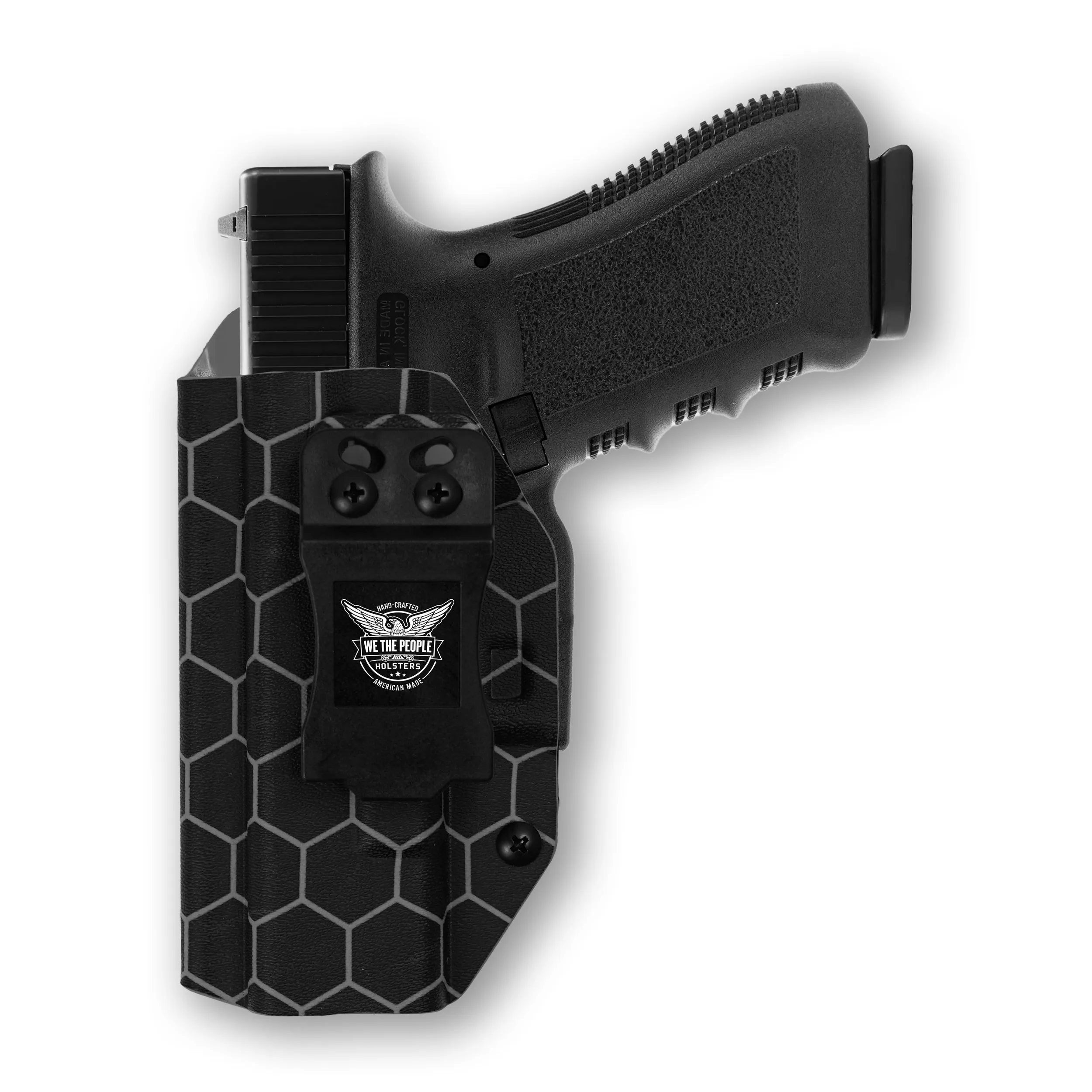 Smith & Wesson M&P Shield / M2.0 with Integrated Crimson Trace Laser / Plus 9mm/.40/30 Super Carry IWB Holster
