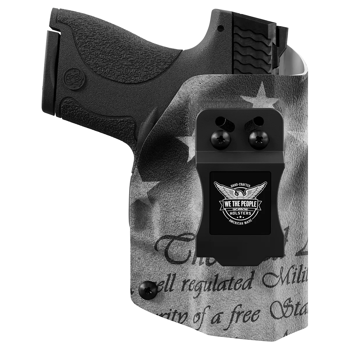 Smith & Wesson M&P Shield / M2.0 with Integrated Crimson Trace Laser / Plus 9mm/.40/30 Super Carry IWB Holster