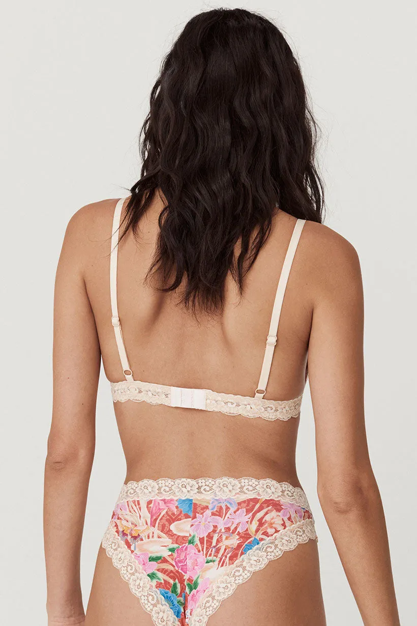 Spell Painter’s Garden Lace Brief - Crimson