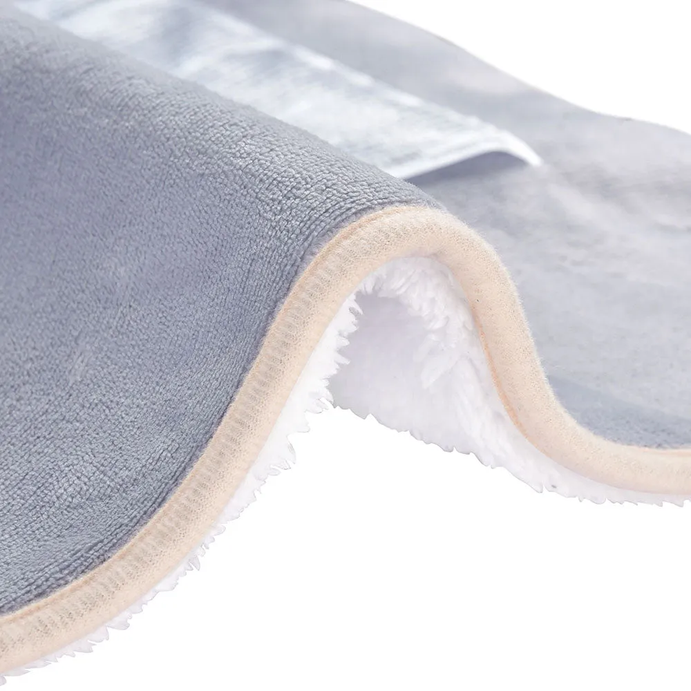 TheLAShop Electric Foot Warmer Heating Pad 22x20" Gray