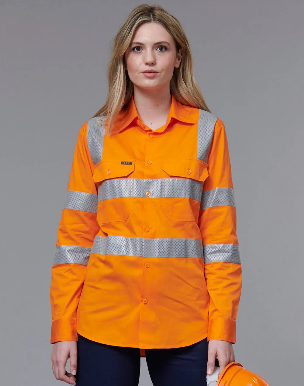 VIC Rail Lightweight Safety Shirt - Long Sleeve