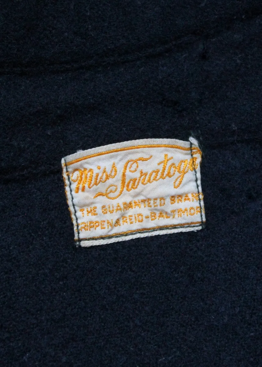 Vintage 1920s Saratoga Wool Sailor Middy Shirt