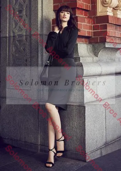 Womens Bandless Pencil Skirt