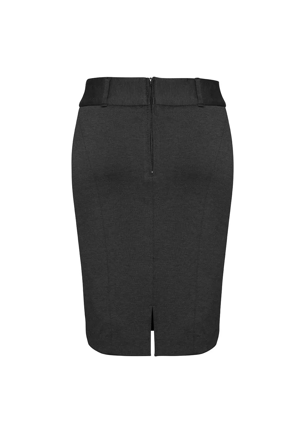 Womens Panel Skirt With Rear Split
