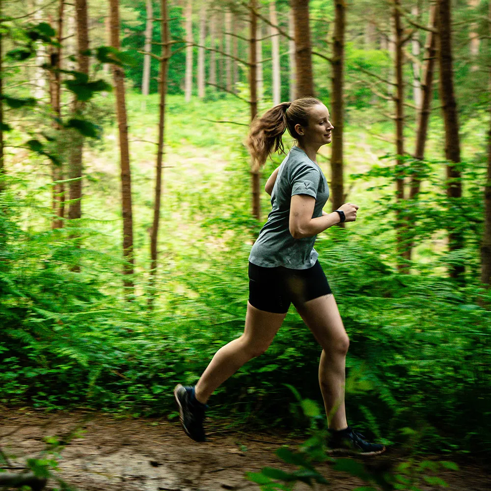Womens Volta Tech Tee (Dusk Blue)