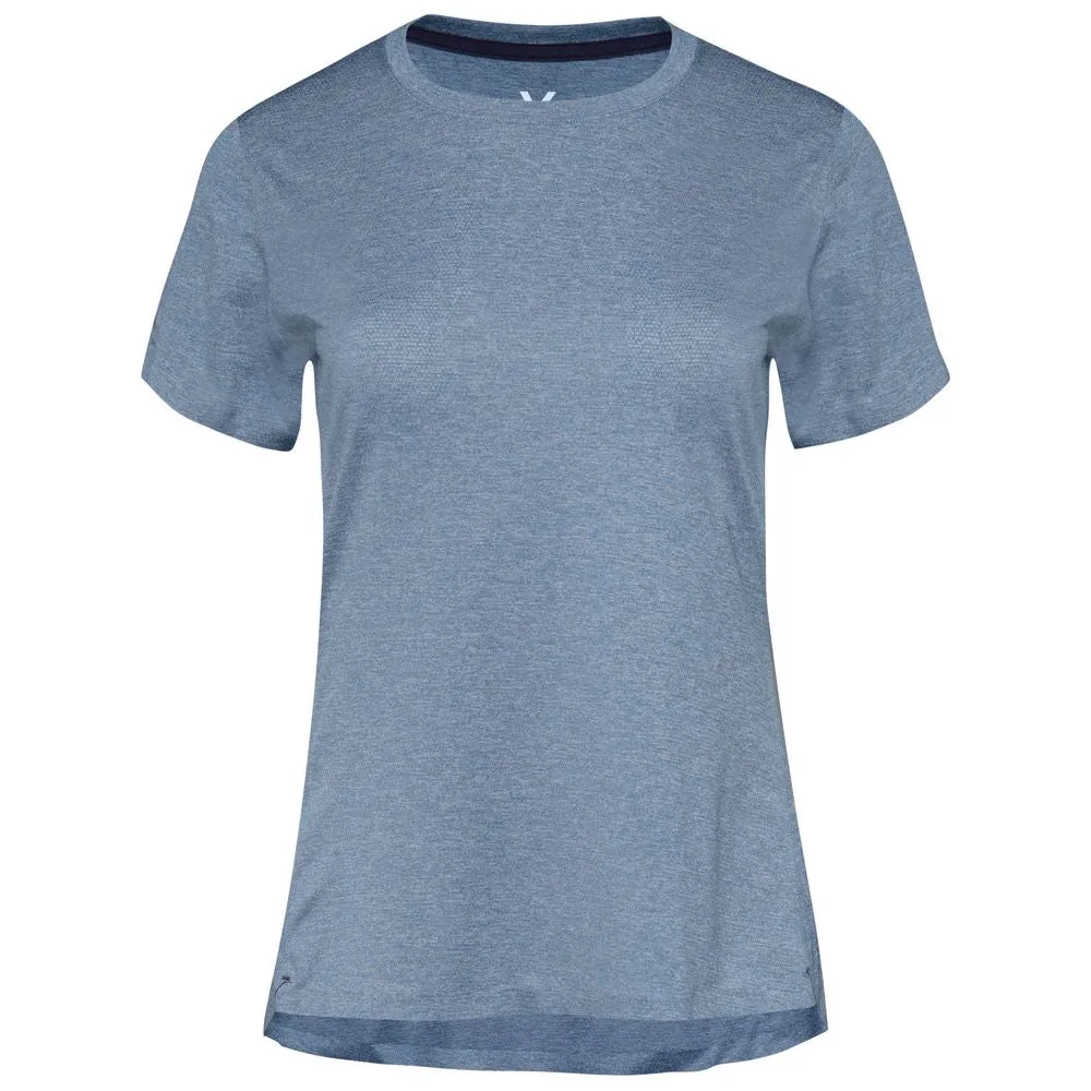 Womens Volta Tech Tee (Dusk Blue)